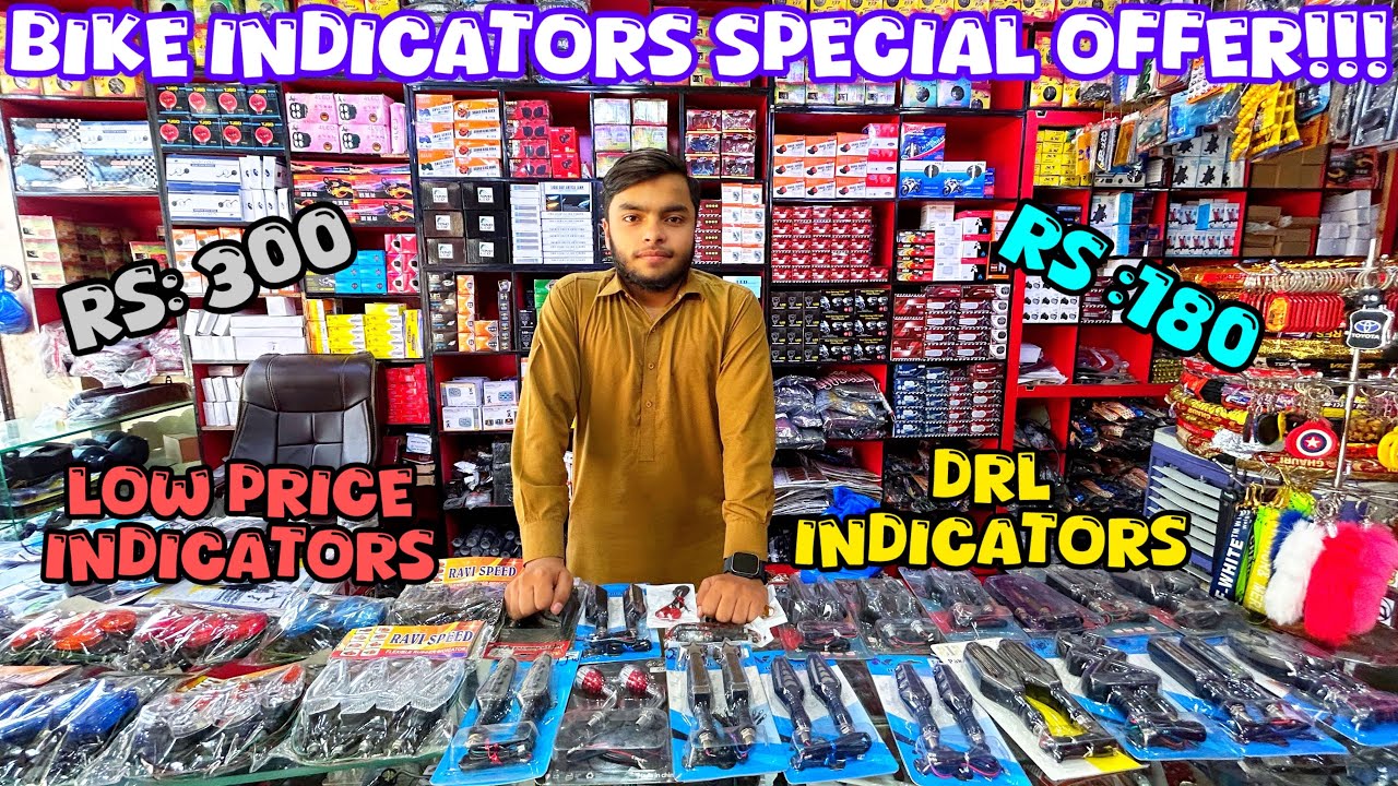 Motorcycle Indicators Special Offer!!!😱🤔|| Low Price Bike Indicators🔥|| Pak Moto