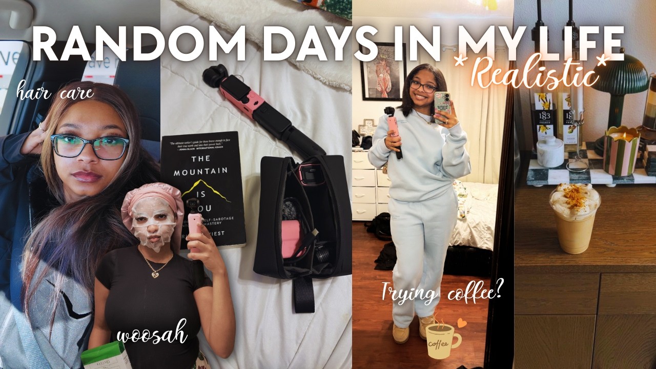 RANDOM days in my life vlog | being a new born adult