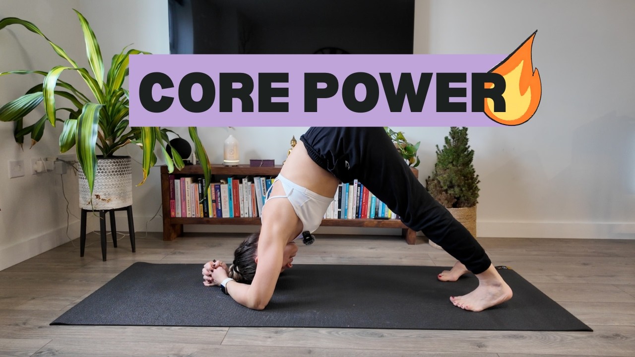 Core Power 🔥 | 15 Min Yoga for Core & Upper Body Strength