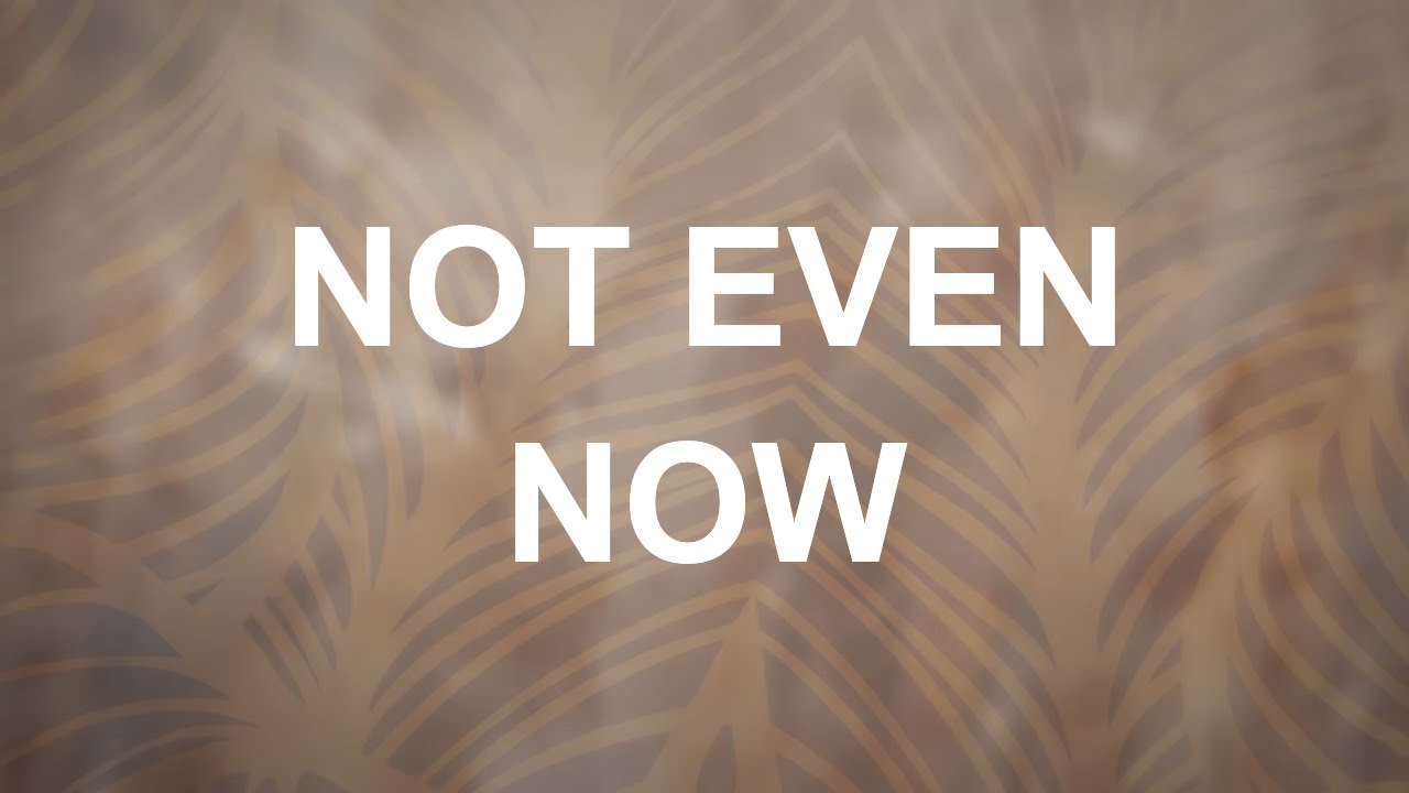 Not Even Now (Lyric Video) - Alisa Turner [ Official ]