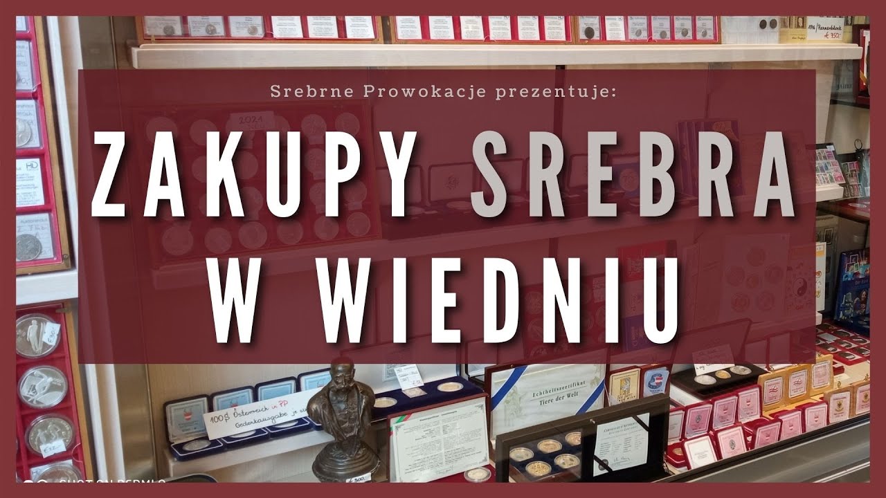 Zakupy srebra w Wiedniu. Talar Maria Teresa