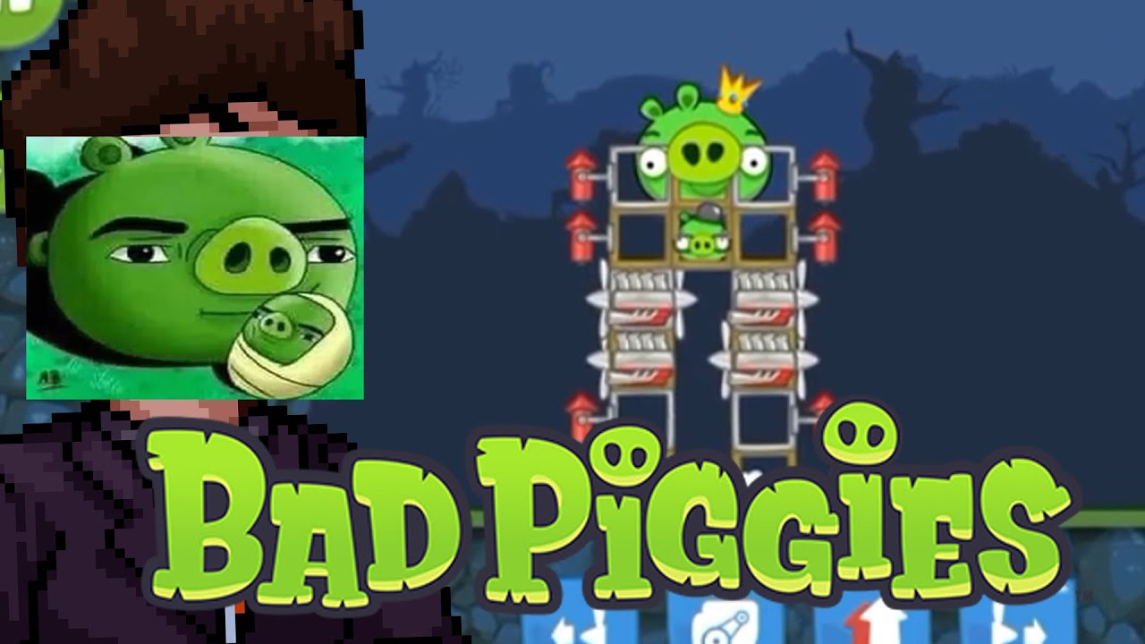 winning at Bad Piggies with the stupidest contraptions ever