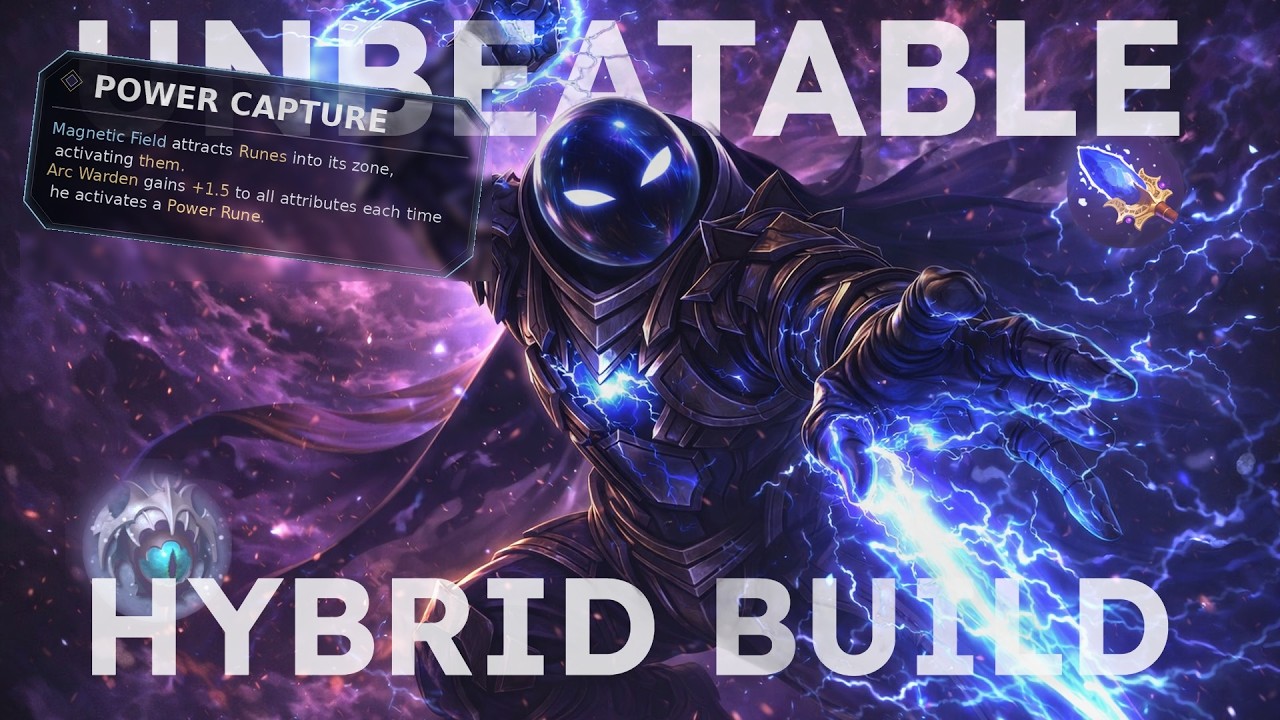 Arc Warden Hybrid Build Saves a Lost Game | DOTA 2 Patch 7.40c