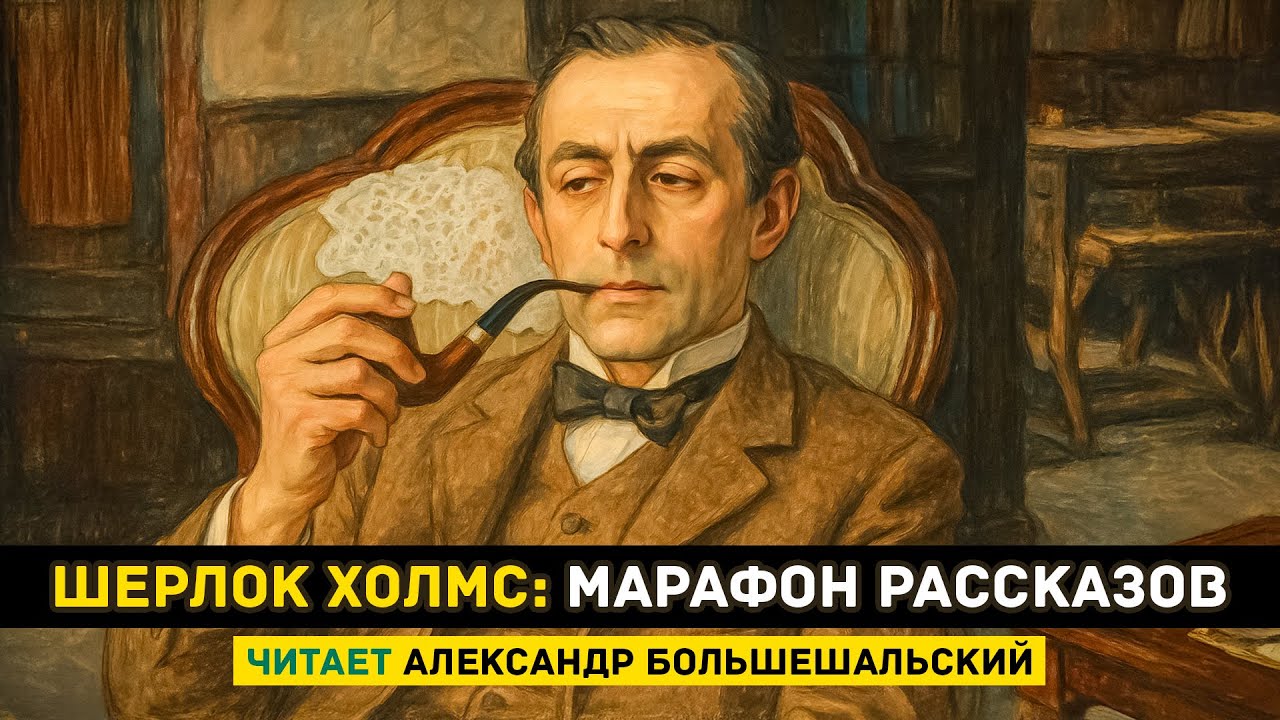 ШЕРЛОК ХОЛМС: Марафон рассказов Артура Конан Дойла | Читает Большешальский