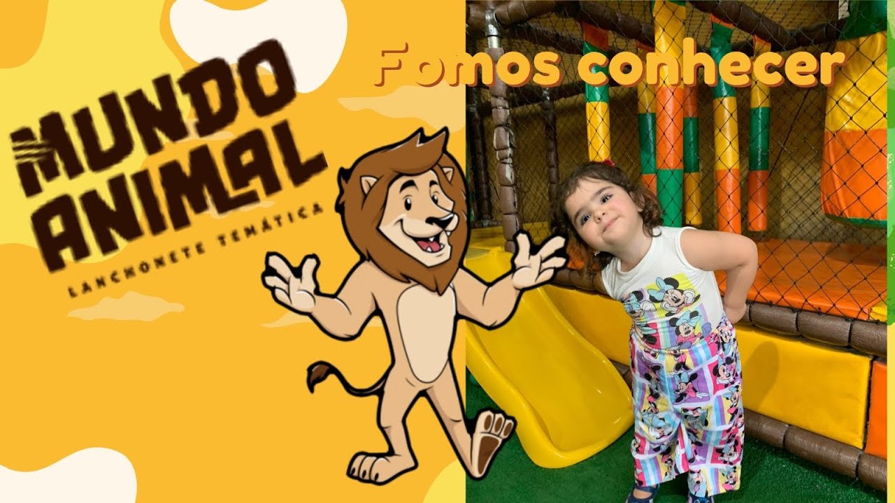 Alice conheceu a Lanchonete Temática Mundo Animal