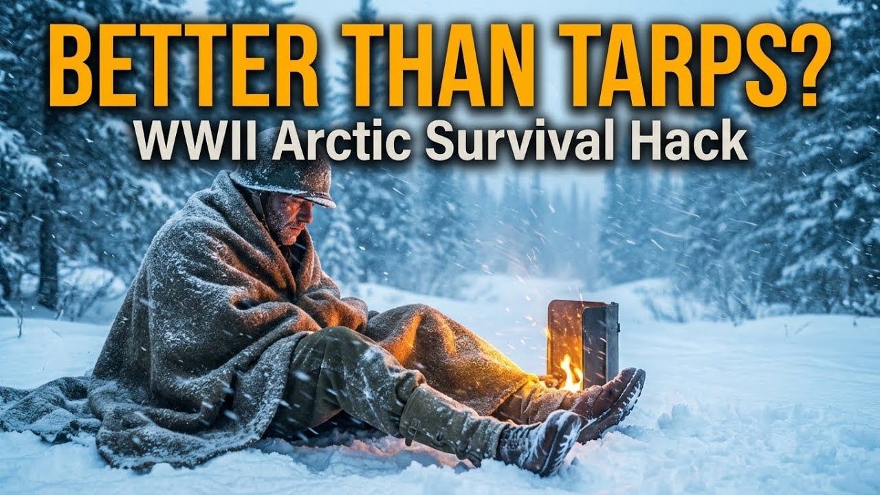 Forget Tarps—This WWII Blanket Hack Kept Soldiers Dry in Arctic Storms