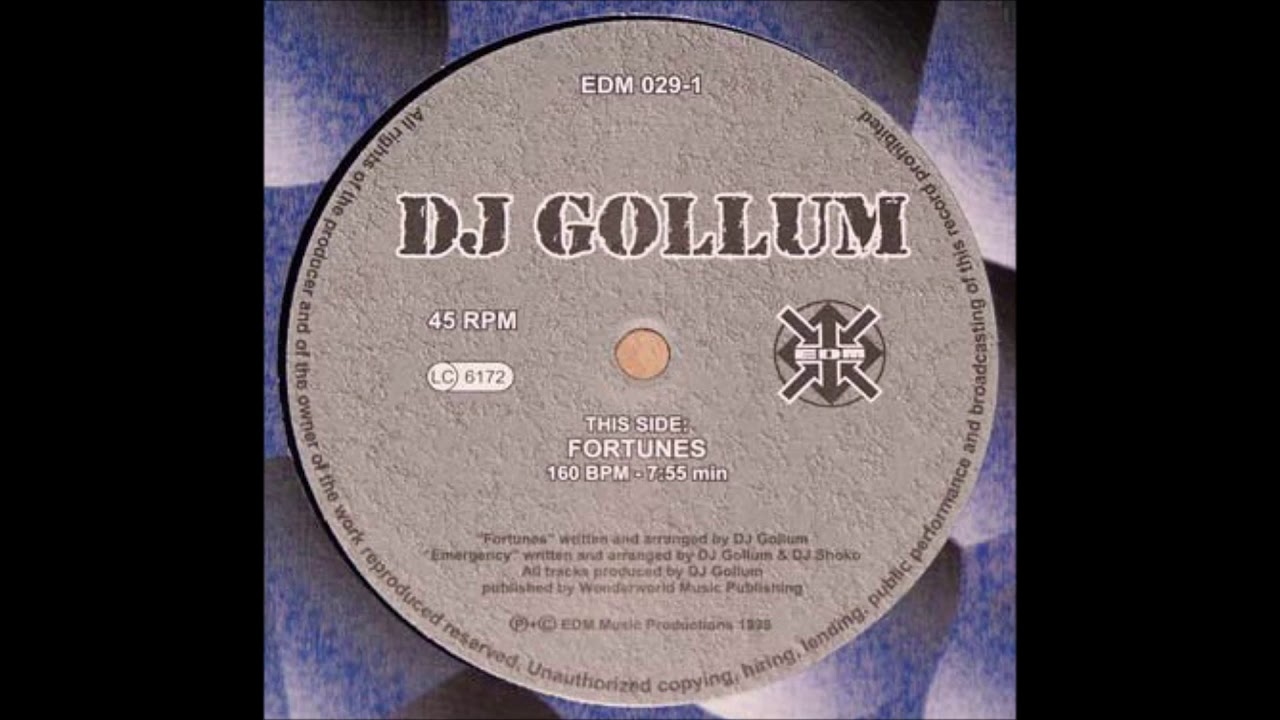 DJ Gollum ‎- Fortunes