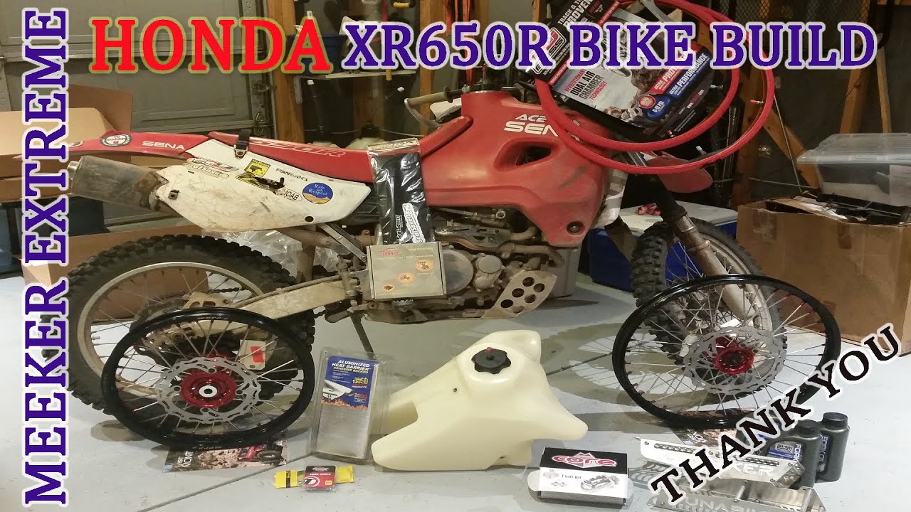 Honda XR650R Bike Build - Thank You - Part 1