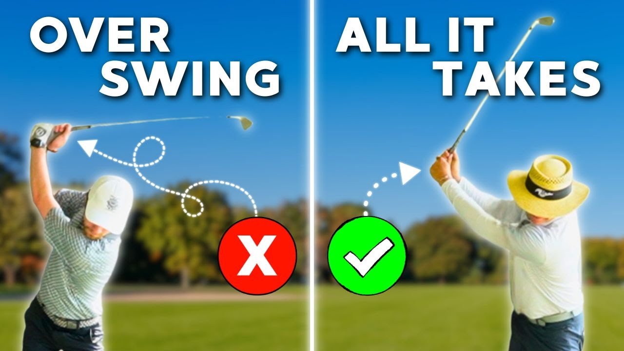 STOP Overswinging and Make THIS Adjustment (so simple!)
