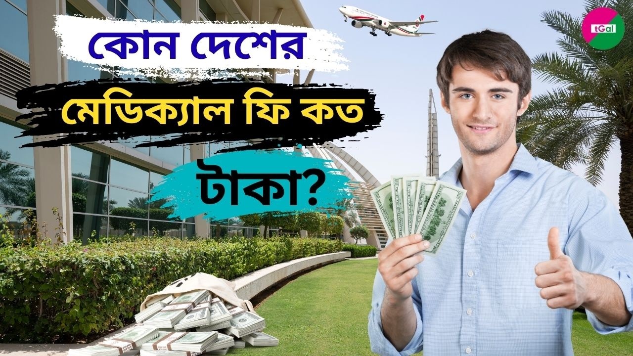 ২০২৬ সালে ওয়ার্ক পার্মিট ভিসায় বিদেশ যেতে কোন দেশের জন্য মেডিকেল ফি কত টাকা লাগে ?