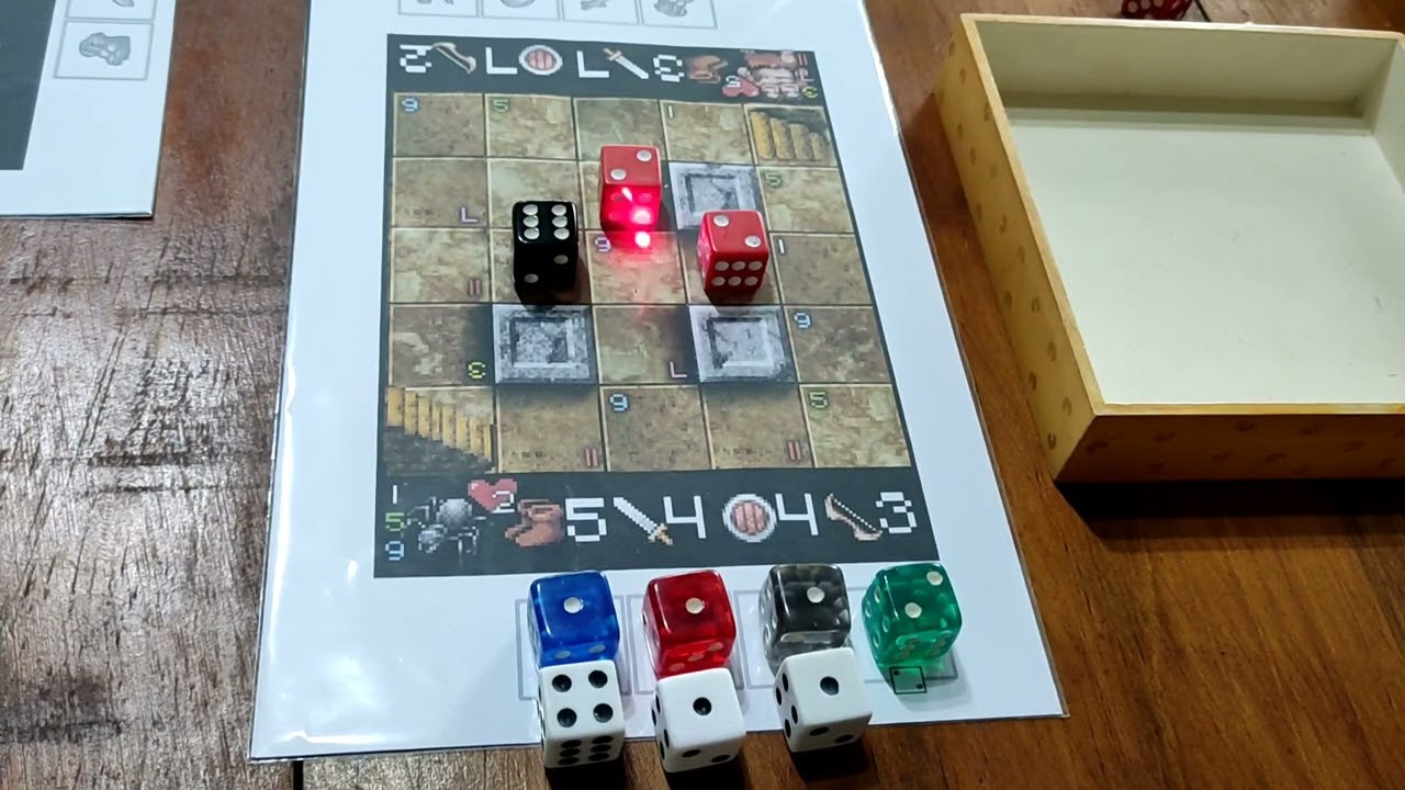 ONE CARD DUNGEON - (Gameplay simulada com explicações) -  Gameplay completa
