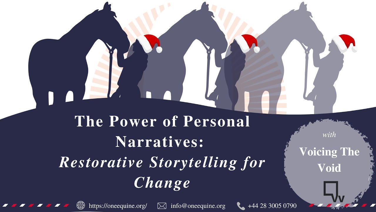 The Power of Personal Narratives: Restorative Storytelling for Change