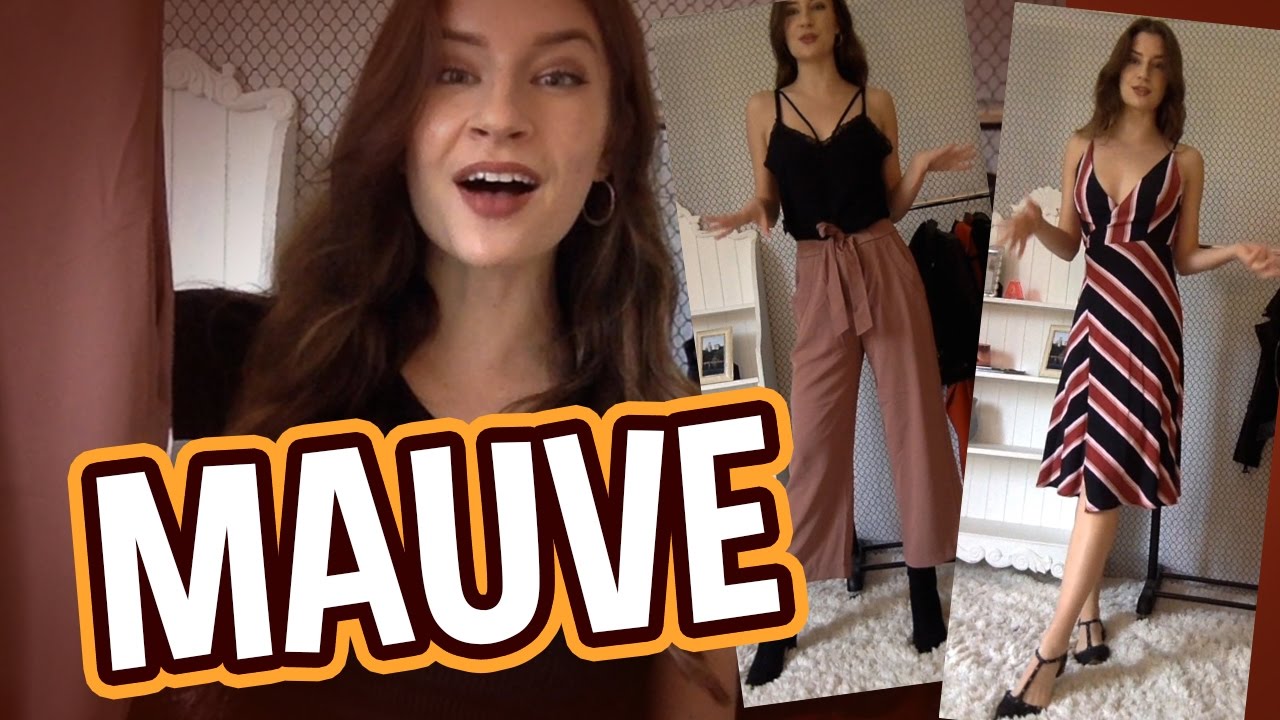 Fashion Tips and Advice: Amanda's Mauve Lewk