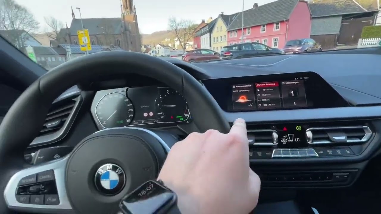 PKW Klimaanlage mit Klimaautomatik (zwei Klima Zonen) BMW 1er 118i (F40) Anleitung