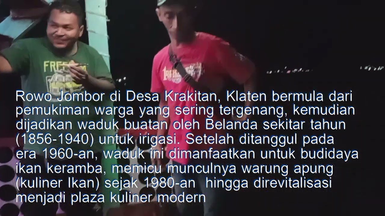 Naik Kapal Phinisi Ala Rowo Jombor Klaten