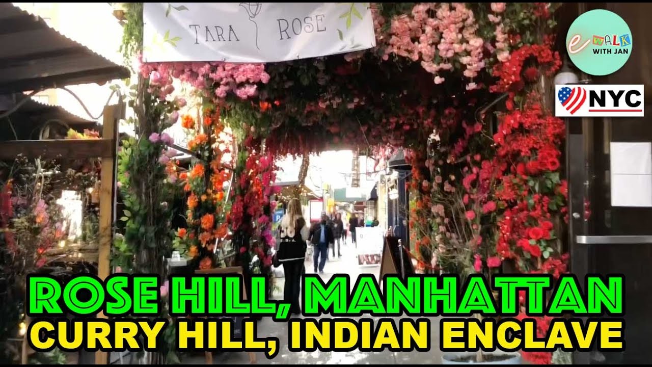 💖 NYC Walk [HD]: Walking Manhattan's Rose Hill and Curry Hill (an Indian Enclave)
