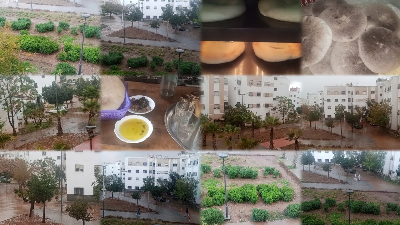 السلام عليكم نهار ديال شتيوة وطيبت خبيزة وفطير صحي الله يرحمنا ويعطها لينا قد نفع🤲🤲😍😋