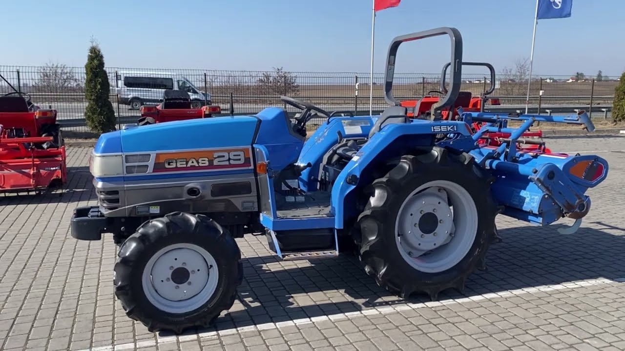 Відео огляд на японський міні трактор Iseki TG-29 | Totus Traktor