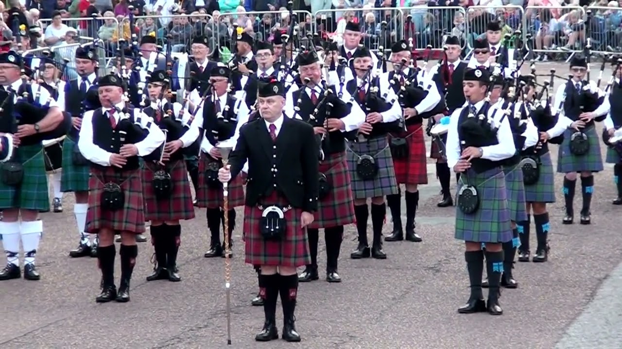 Kirkcudbright Floodlit Tattoo 2023  The March On
