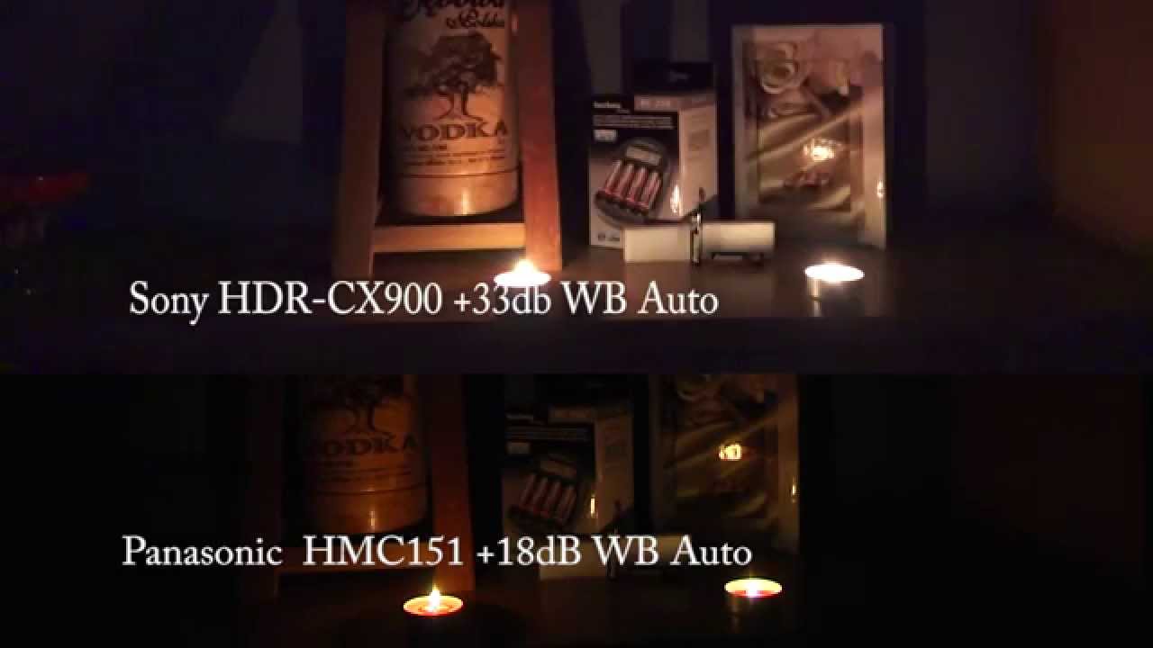 Panasonic HMC-151 vs Sony HDR-CX900
