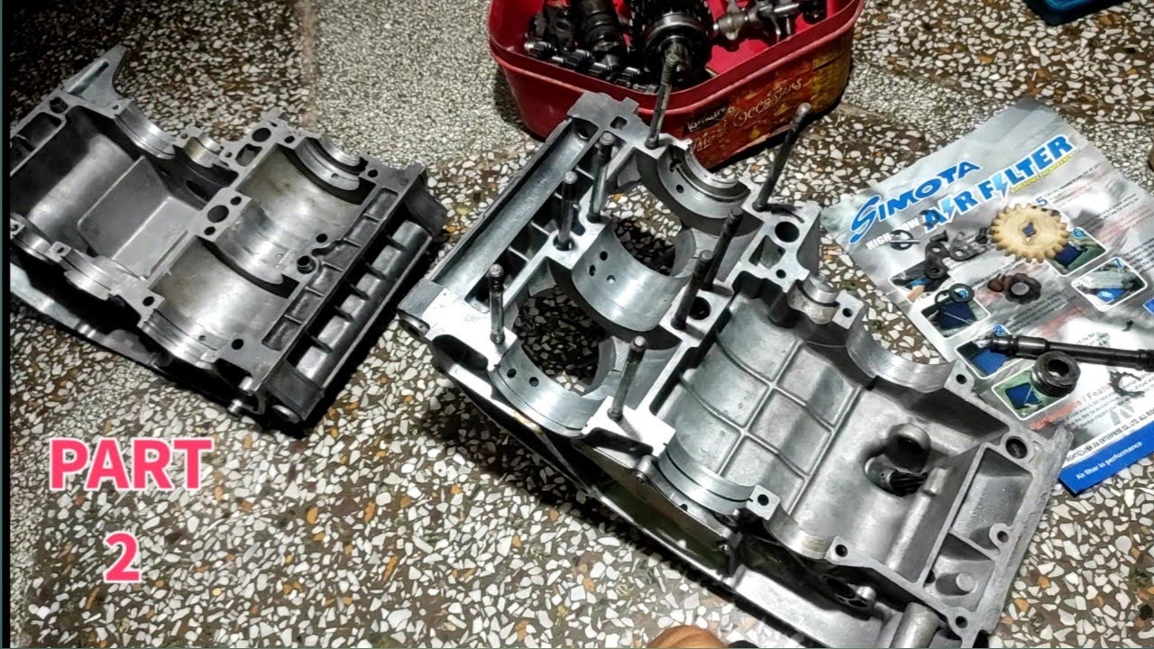 RD 350 | Gear Box Placement | On The Engine Cases | (Part 2)