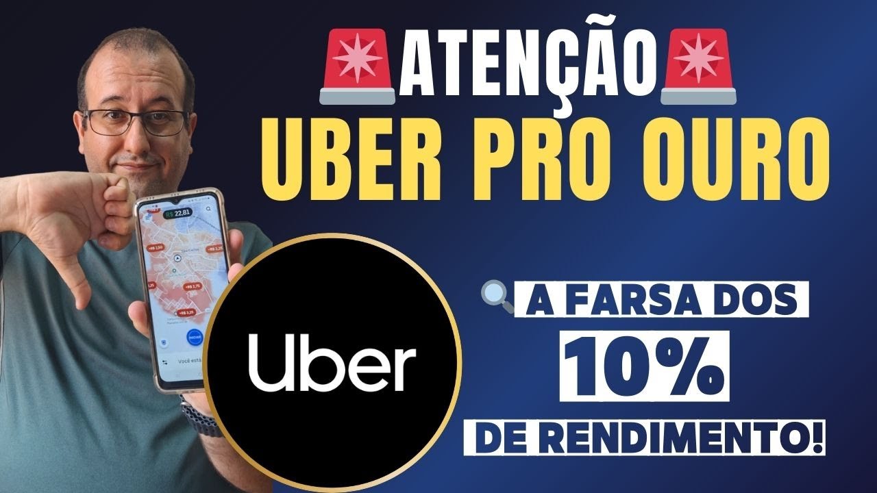 🚨 Novo Uber Pro Ouro: +10% de ganhos? A verdade que ninguém conta!