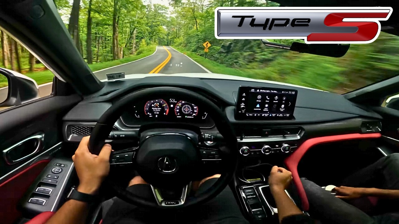 2025 Acura Integra Type S Mountain Drive Review (POV) - Better Than a Civic Type R?