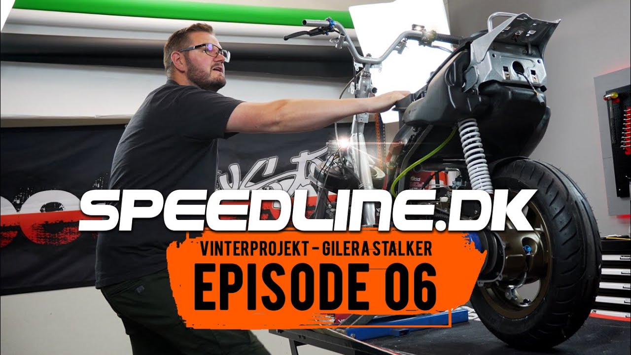 Speedline.dk Gilera Stalker vinterprojekt - Episode 6