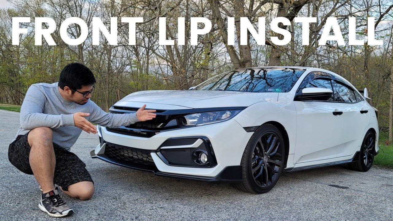 Установка передней кромки для Civic Sport 10-го поколения | Bayson R LIP
