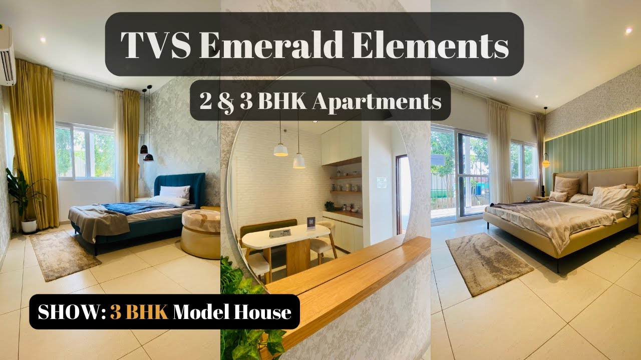 TVS Emerald Elements | 2 & 3 BHK | Bang On Radial Ring Road | at Kovilambakkam | 📞+91 7550098989.