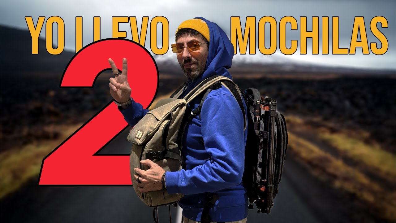 La guía definitiva sobre mochilas fotográficas para YouTube