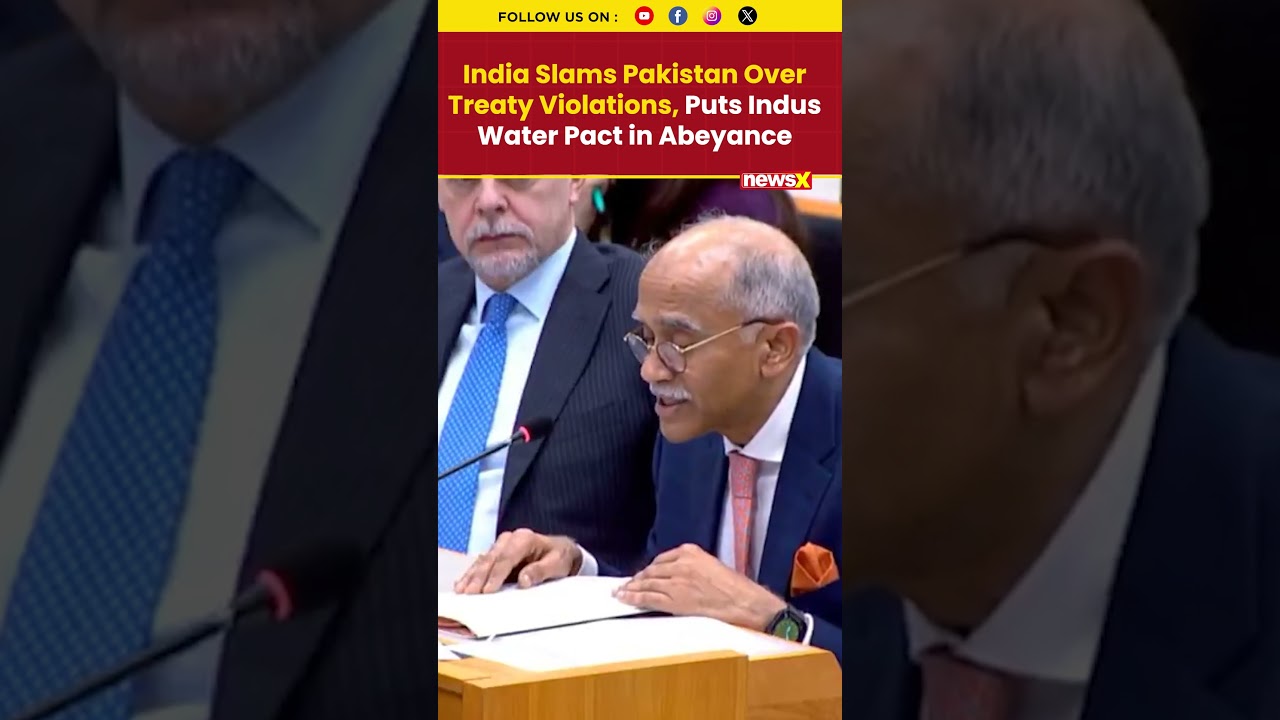 India Slams Pakistan Over Treaty Violations, Puts Indus Water Pact in Abeyance |NewsX