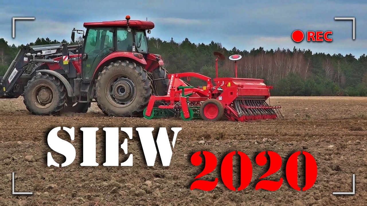▶SIEW 2020 ✔CaseFarmall95a✔Agro-Masz✔Siewnik FAMAROL!