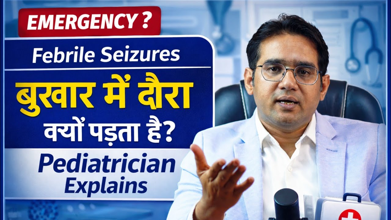 Febrile Seizure in Children | Why do seizures occur during fever? Pediatrician Explains