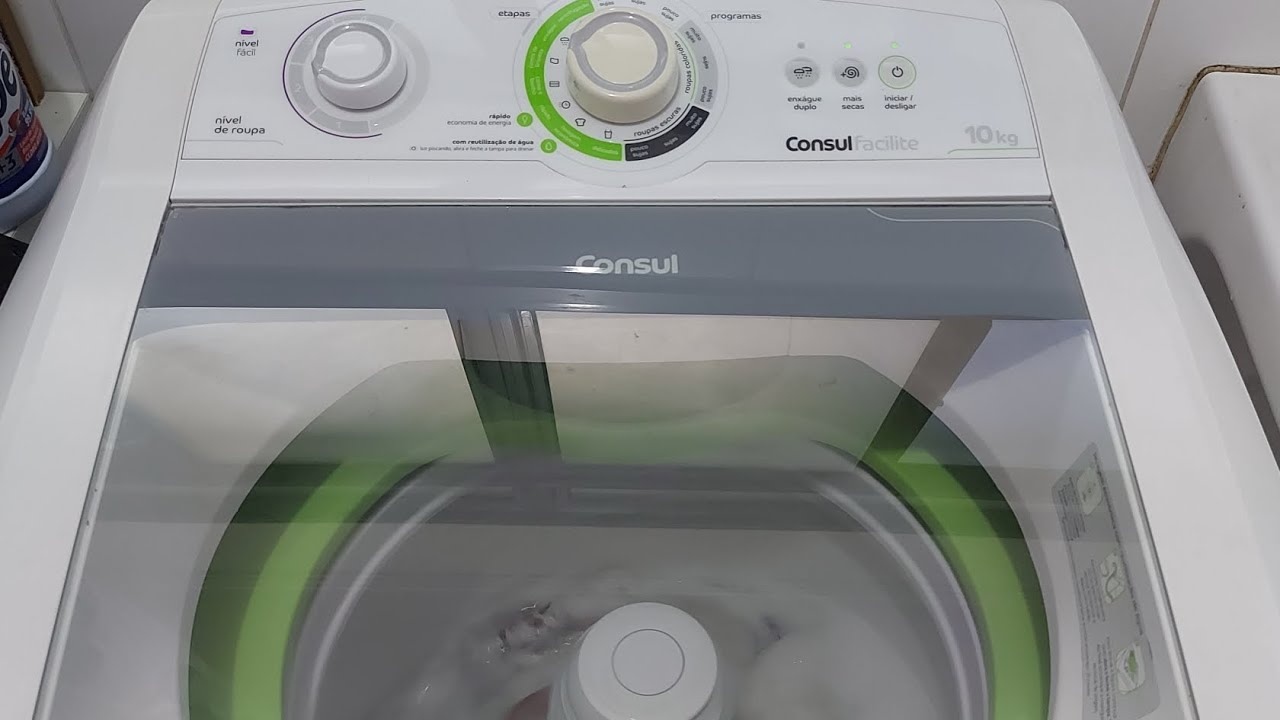 COMO FUNCIONA A  LAVADORA CONSUL? FIZ LIMPEZA DO DISPENSE DE SABÃO E AMACIANTE.