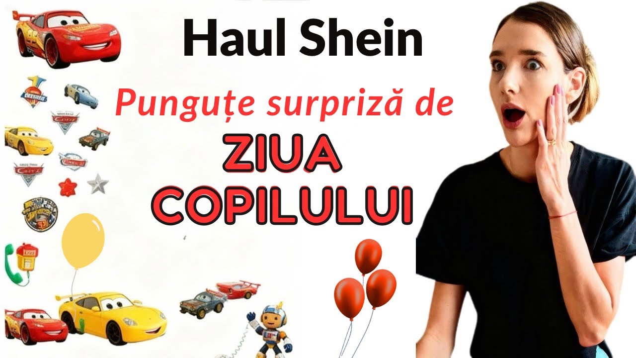 Haul Shein - ce am comandat pentru ziua de naștere a copilului meu. Facem goodie bags!