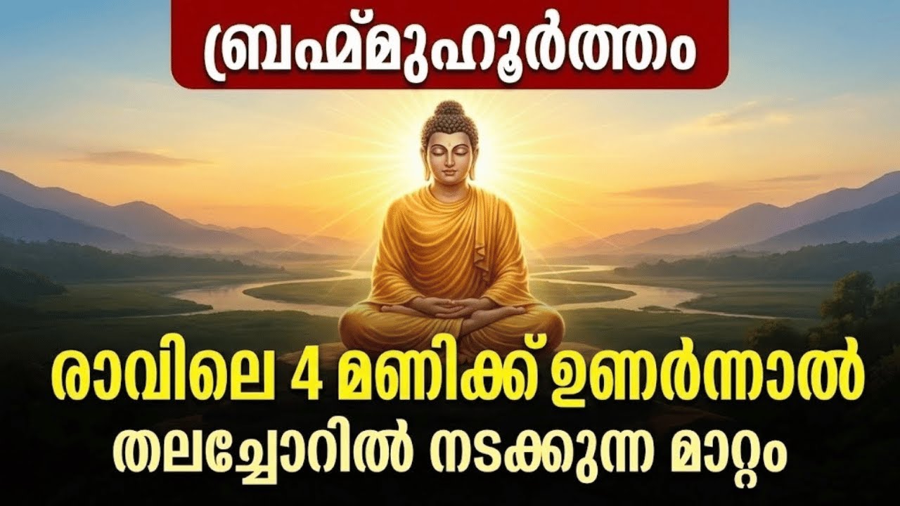 ബ്രഹ്മമുഹൂർത്തം രാവിലെ 4 മണിക്ക് ഉണർന്നാൽ തലച്ചോറിൽ നടക്കുന്ന മാറ്റം