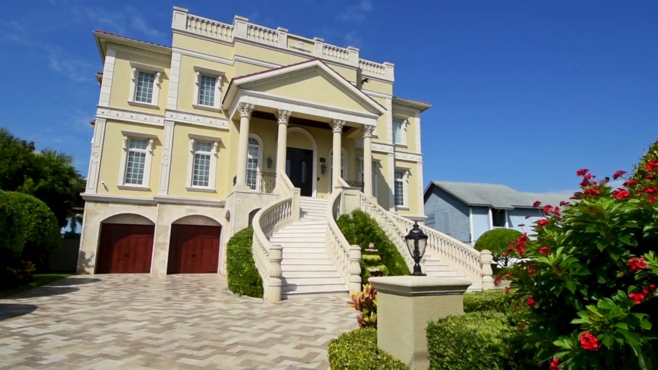 WATERFRONT MANSION TOUR:103 Carlyle Cir Palm Harbor, FL 34683 Home Tour