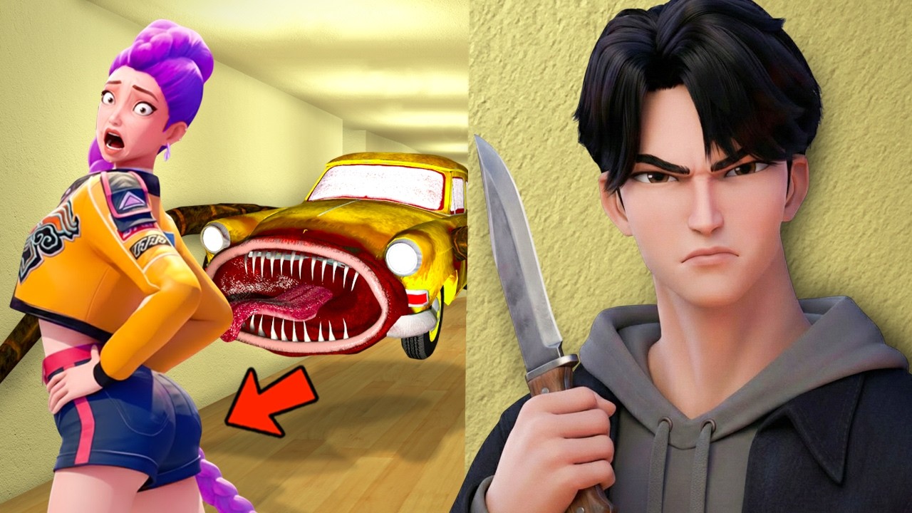 LIVE | CAR EATER MAKES RUMI SCARED In Garry's Mod