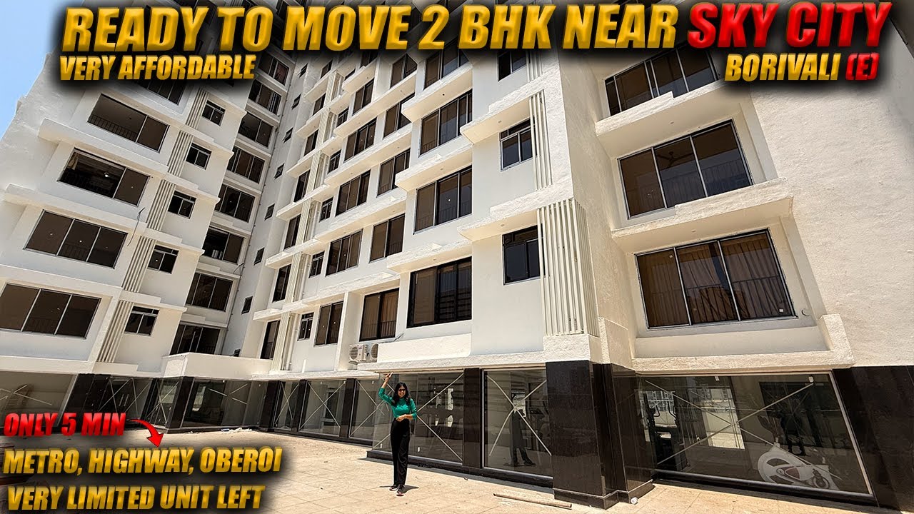 Ready to move | OC Received 2 bhk flat in Borivali East | 2 bedroom flat in borivali mumbai |Limited