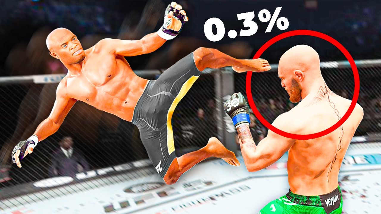 1 Невозможный нокаут с легендами UFC