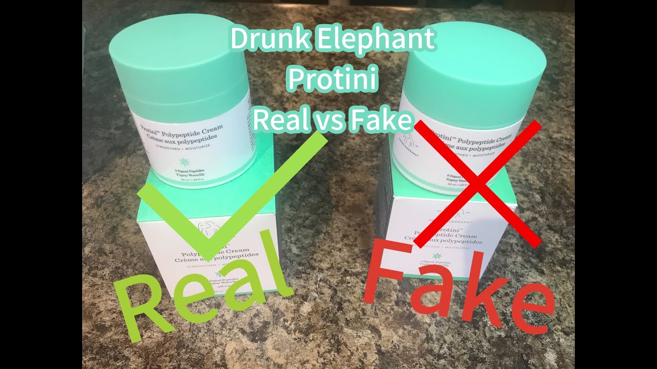 Drunk Elephant Protini Polypeptide Cream REAL vs FAKE!Legit Check!