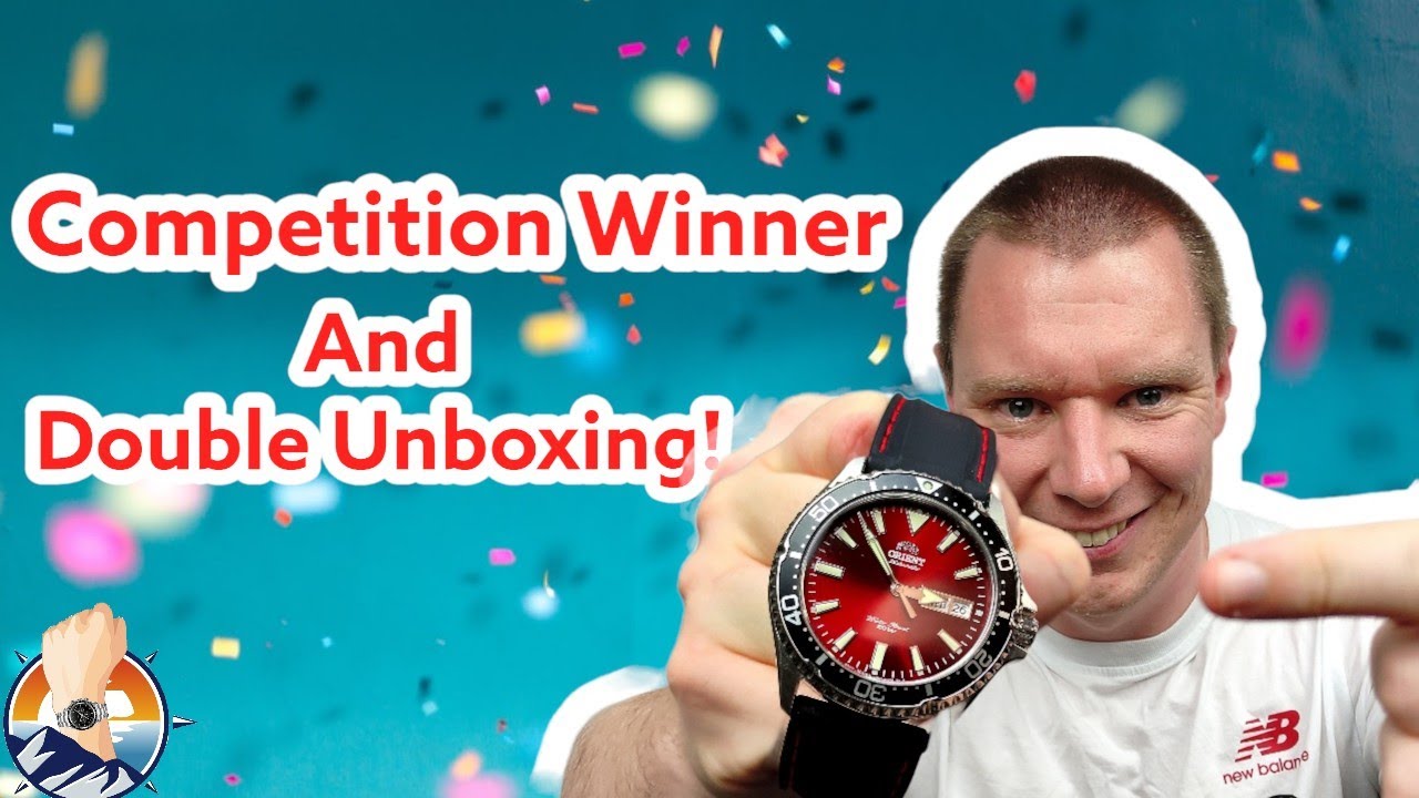 Kamasu Giveaway Winner! Plus TWO Unboxings! #watchunboxing #watchgiveaway