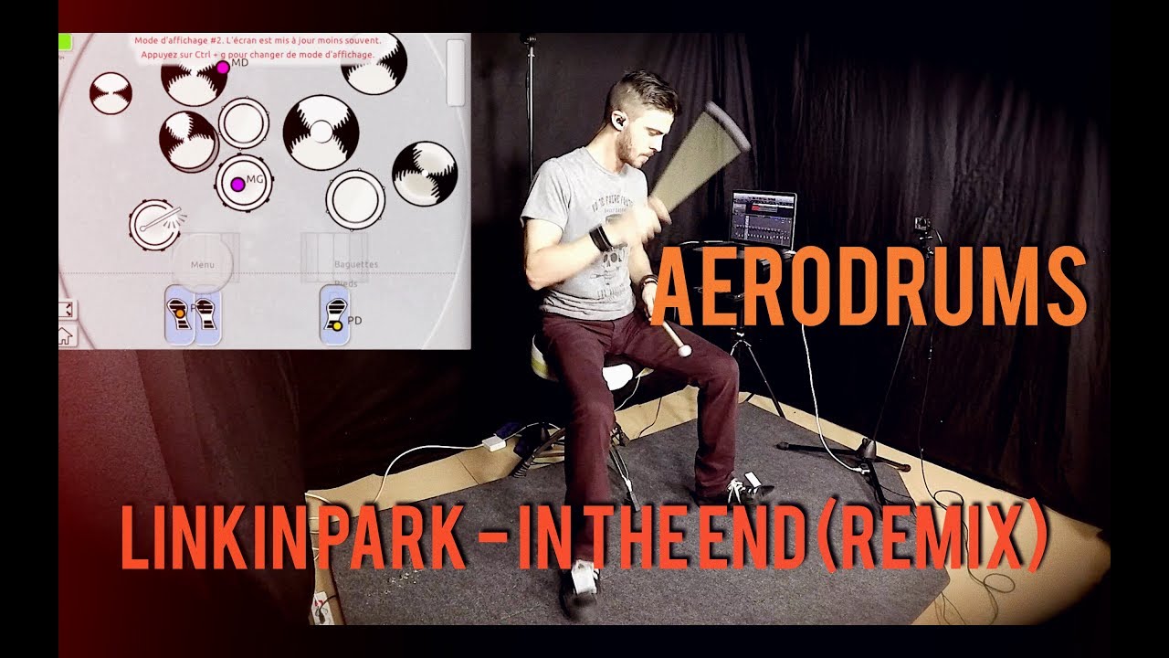 In The end - Linkin Park - Cover ft Aerodrums