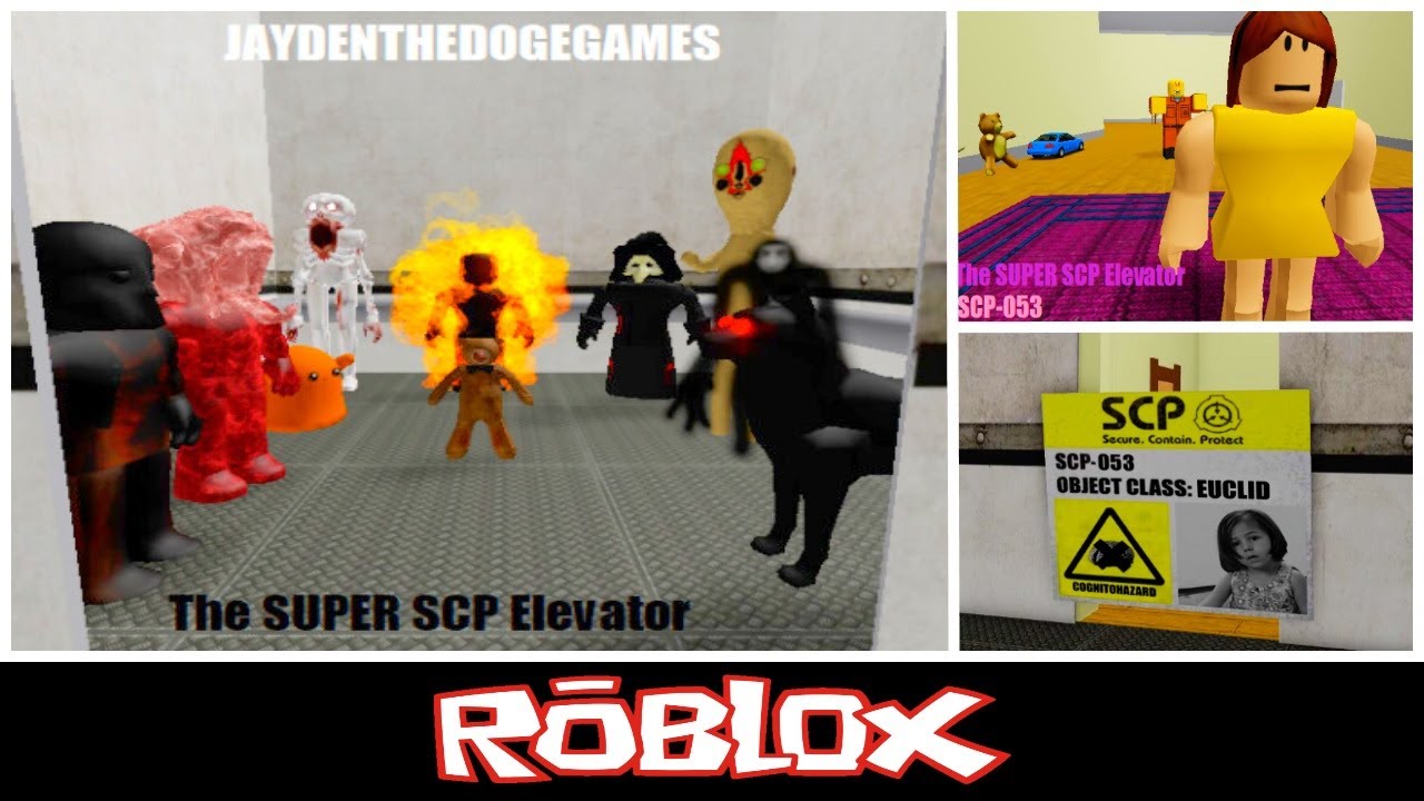 [FINAL UPDATE] The SUPER SCP Elevator By JAYDENTHEDOGEGAMES   Roblox