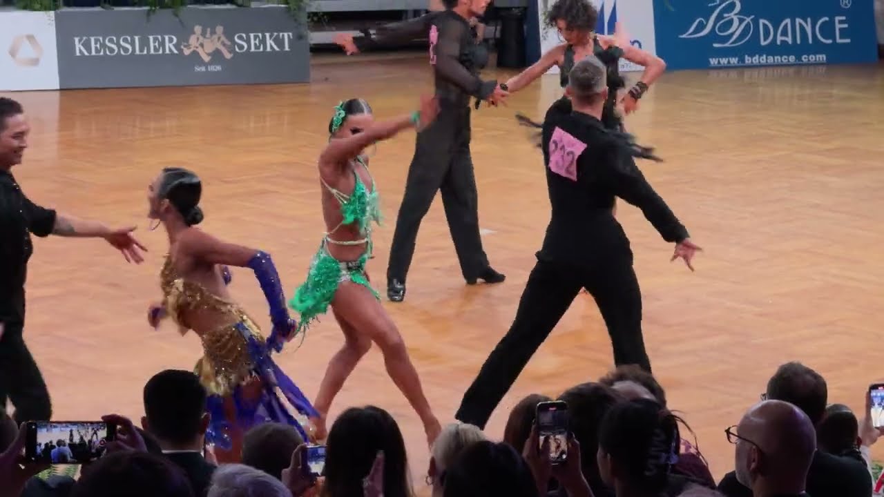 Cha cha, Konstantin Gorodilov - Polina Figurenko, WDSF GrandSlam Latin GOC 2024