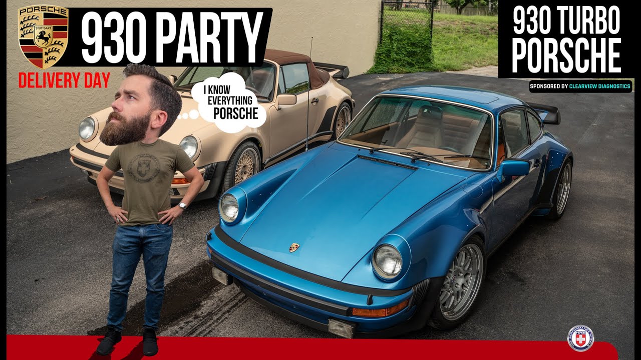 #Porsche930 Turbo Delivery Day