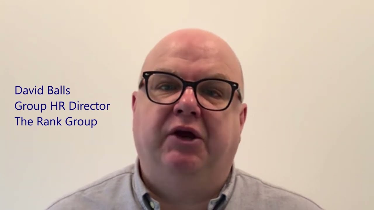 The Rank Group - Client Testimonial - David Balls, Group HR Director
