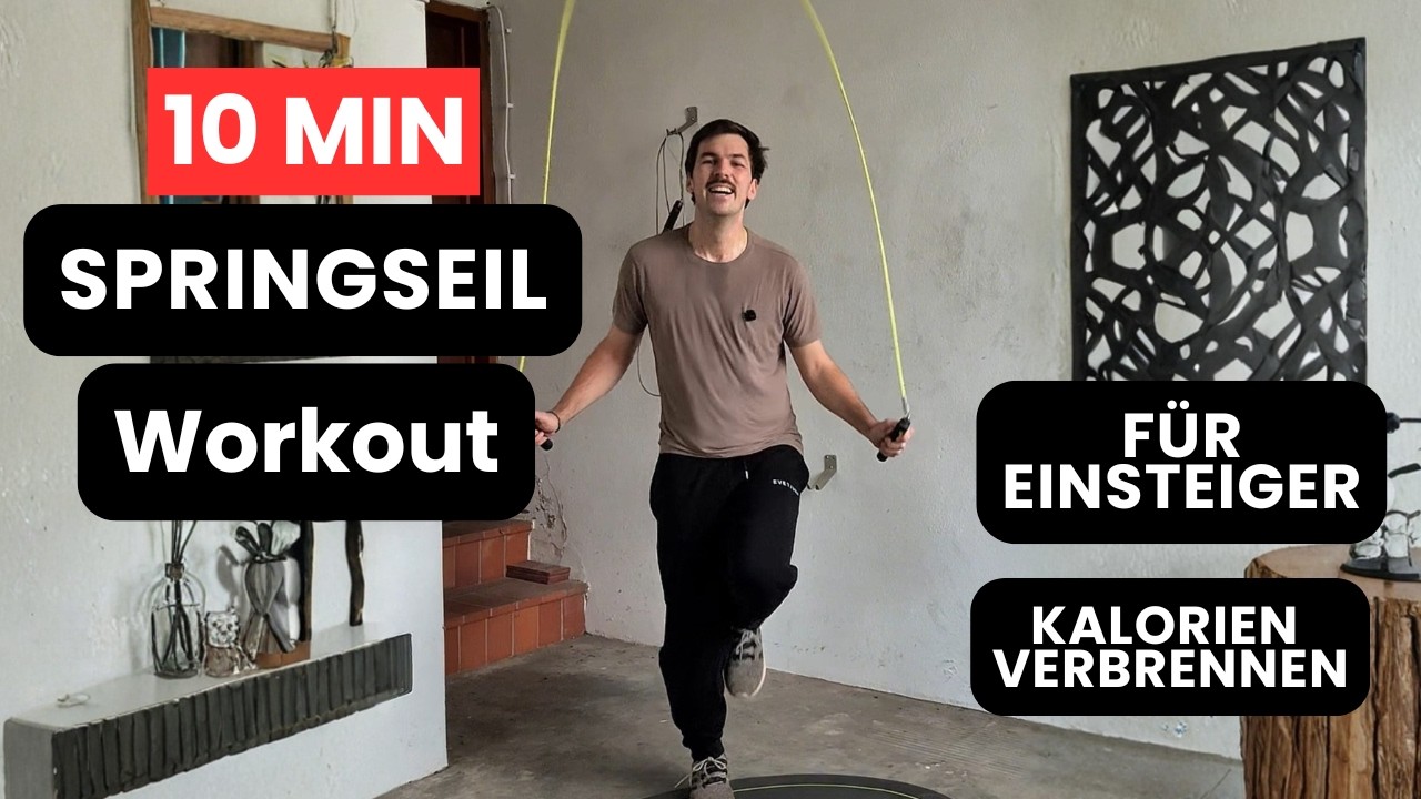 10-Minuten Springseil-Workout - Zum Abnehmen f&uuml;r Anf&auml;nger