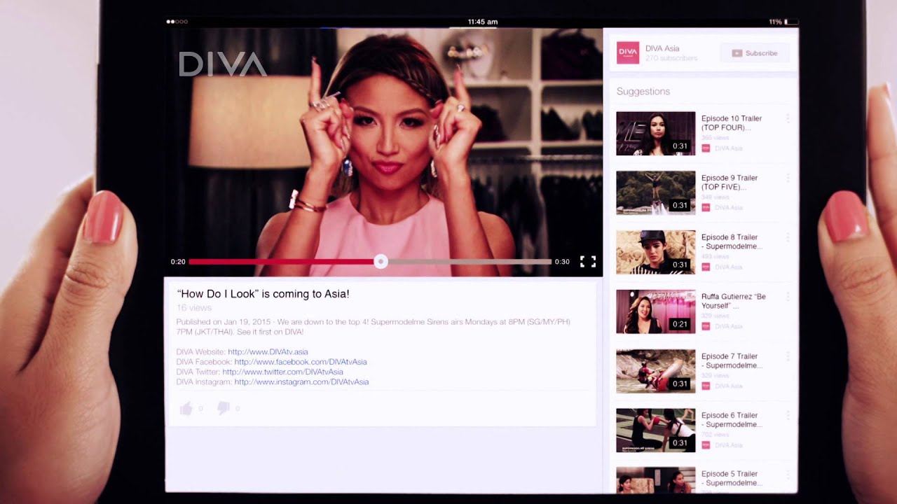 Be connected with DIVA!